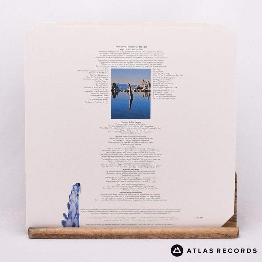 Pink Floyd - Wish You Were Here - 180G Postcard Poster LP Vinyl Record - NM/EX