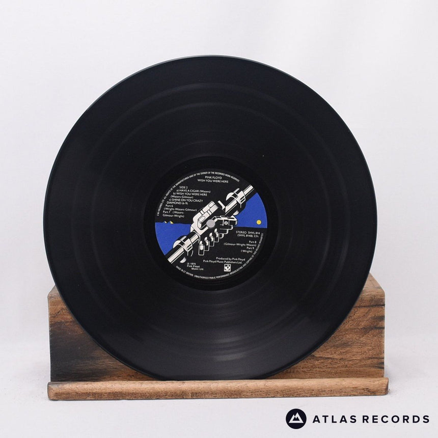 Pink Floyd - Wish You Were Here - First Press A-1 B-3 LP Vinyl Record - VG+/VG+