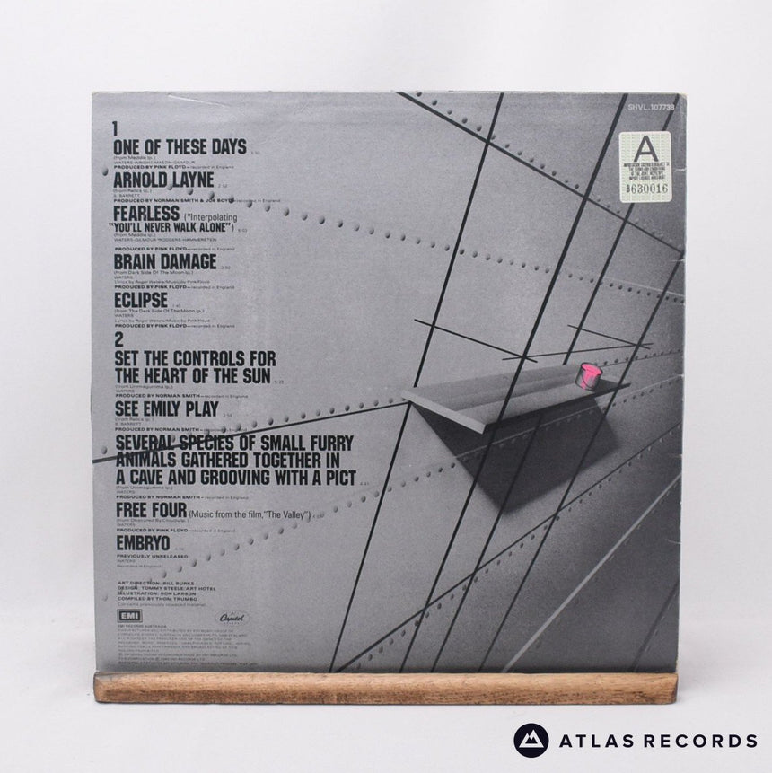 Pink Floyd - Works - Reissue Australia A-2 B LP Vinyl Record - VG+/EX