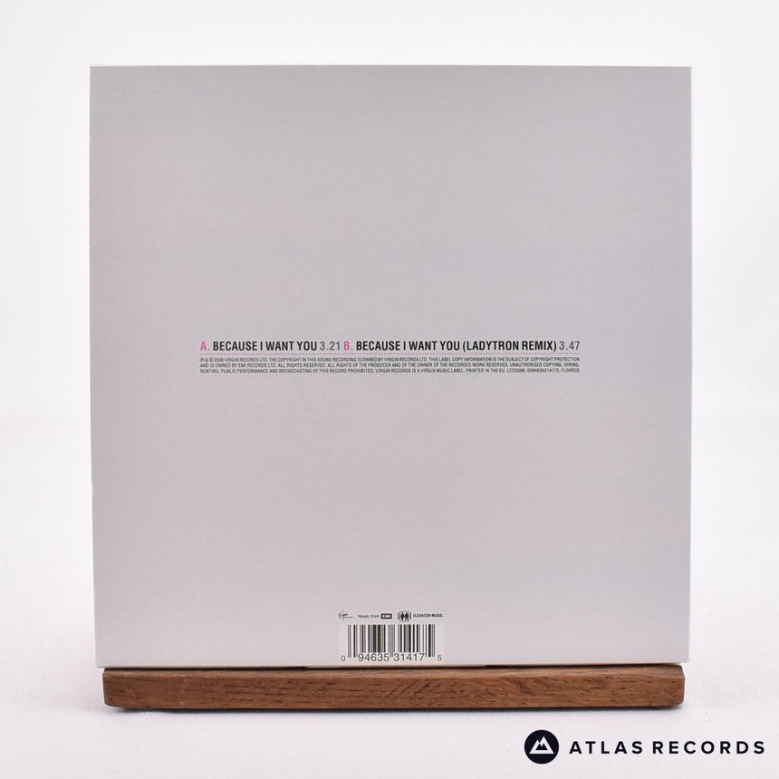 Placebo - Because I Want You - 7" Vinyl Record - NM/NM