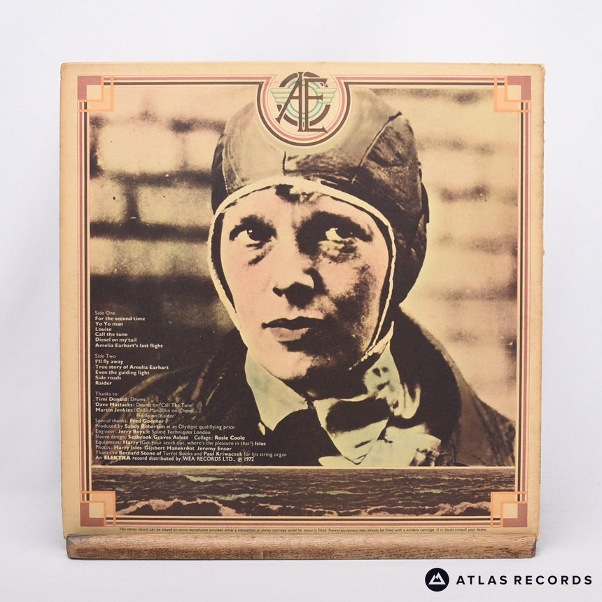 Plainsong - In Search Of Amelia Earhart - LP Vinyl Record - VG+/VG+