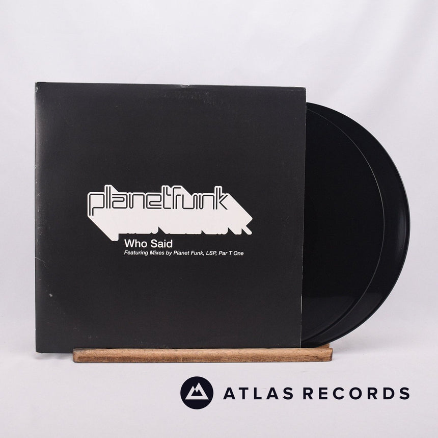 Planet Funk Who Said 2 x 12" Vinyl Record - Front Cover & Record