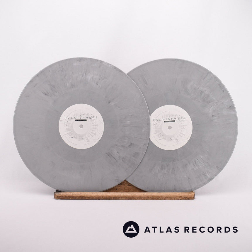 Planisphere - Atmospheres - Marbled White Black 2 x 12" Vinyl Record - NM/EX