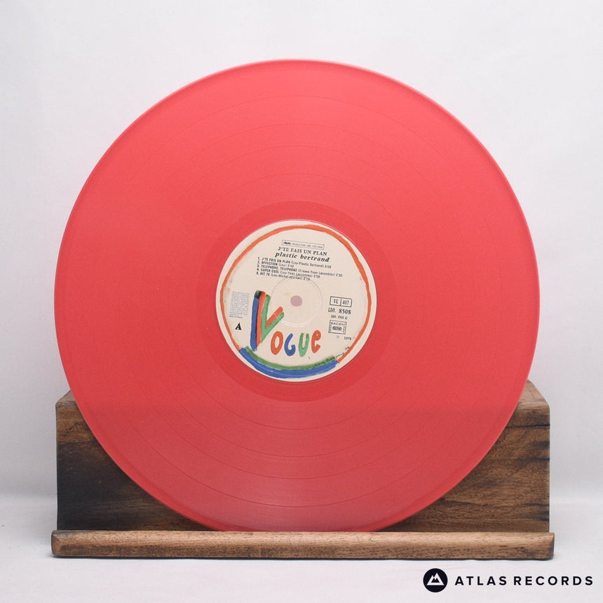 Plastic Bertrand - J'te Fais Un Plan - Pink Gatefold LP Vinyl Record - VG/VG+