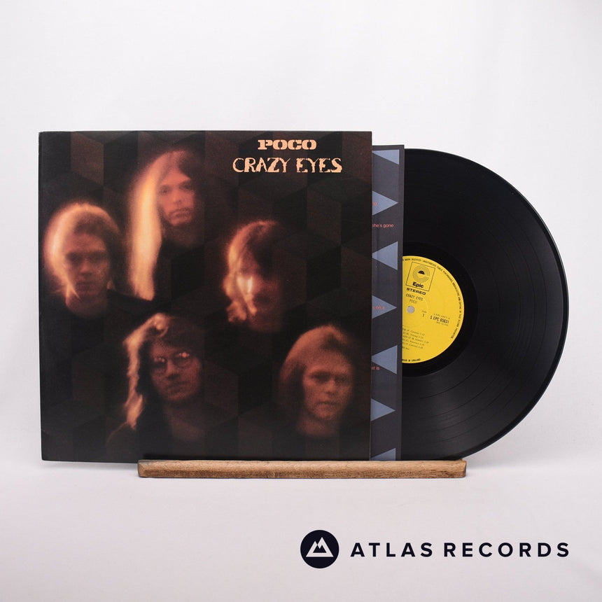 Poco Crazy Eyes LP Vinyl Record - Front Cover & Record
