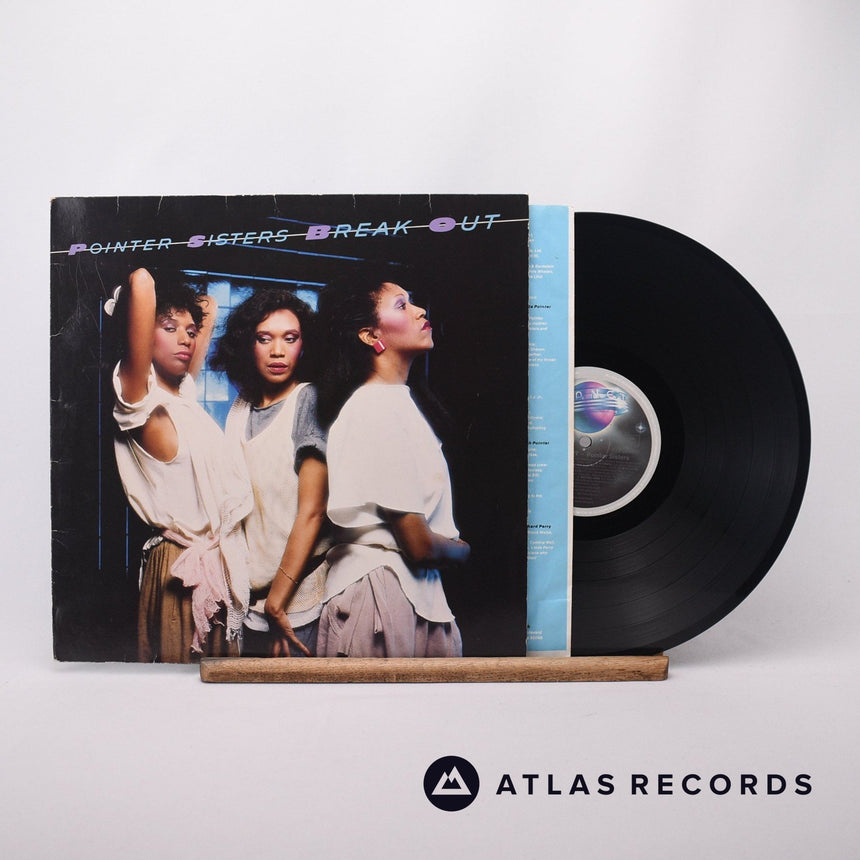 Pointer Sisters Break Out LP Vinyl Record - Front Cover & Record