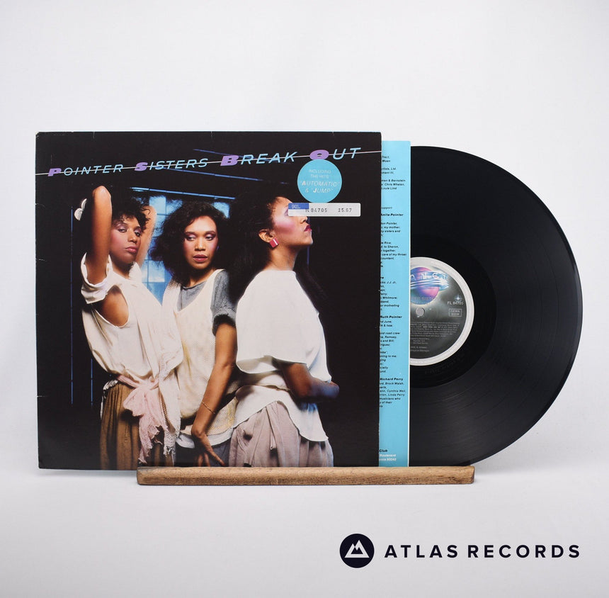 Pointer Sisters Break Out LP Vinyl Record - Front Cover & Record