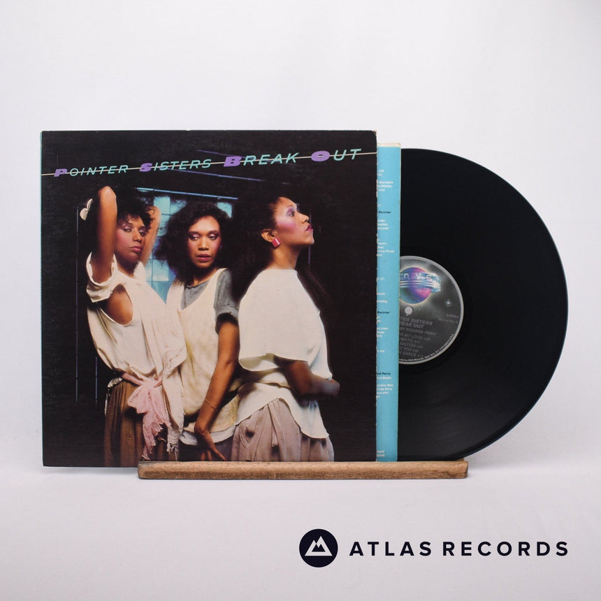 Pointer Sisters Break Out LP Vinyl Record - Front Cover & Record