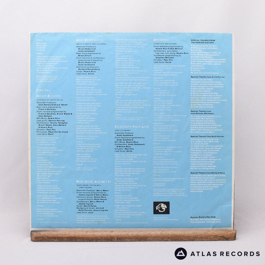 Pointer Sisters - Break Out - Reissue LP Vinyl Record - VG+/VG+