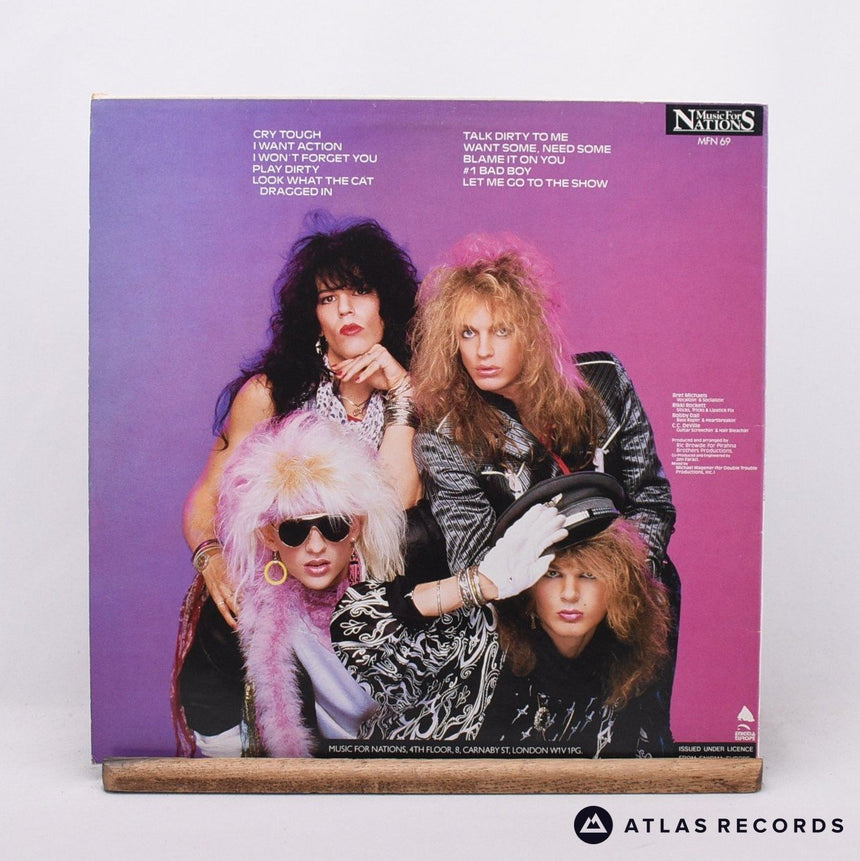 Poison - Look What The Cat Dragged In - A1 B1 LP Vinyl Record - VG+/VG+