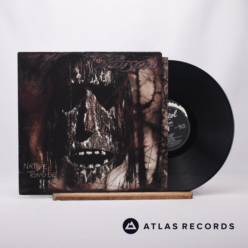 Poison Native Tongue LP Vinyl Record - Front Cover & Record