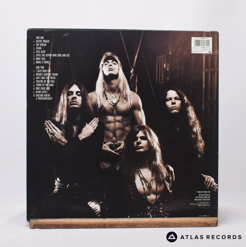 Poison - Native Tongue - LP Vinyl Record - VG+/VG+