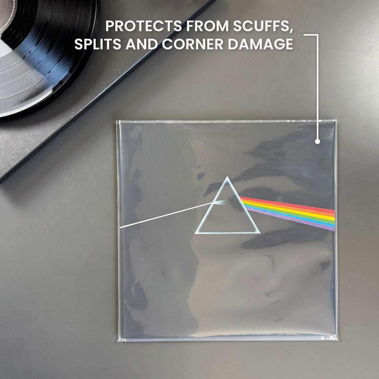 Polythene Outer Record Sleeves - 12" 10" 7"