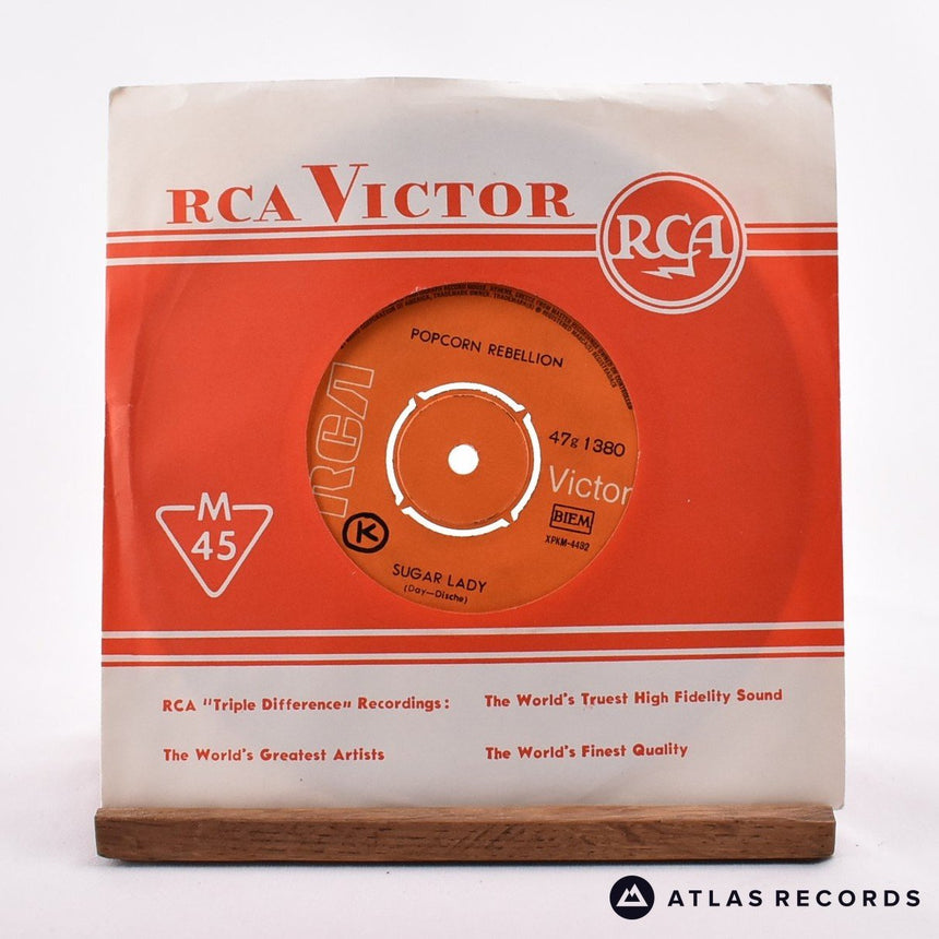 Popcorn Rebellion Sugar Lady 7" Vinyl Record - In Sleeve