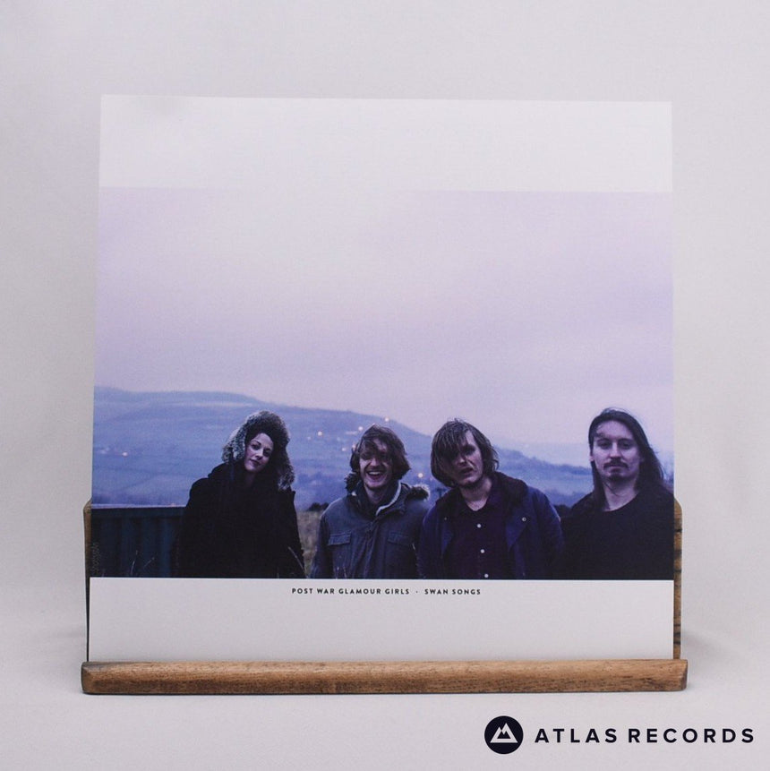 Post War Glamour Girls - Swan Songs - White A B LP Vinyl Record - NM/NM