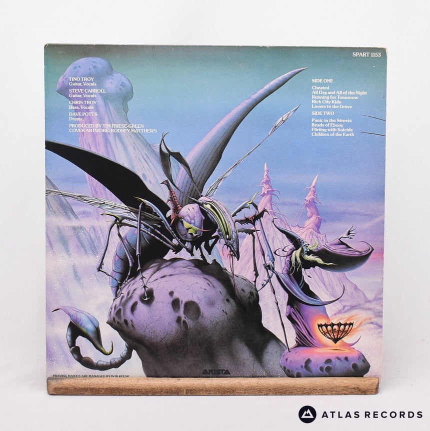 Praying Mantis - Time Tells No Lies - LP Vinyl Record - EX/EX