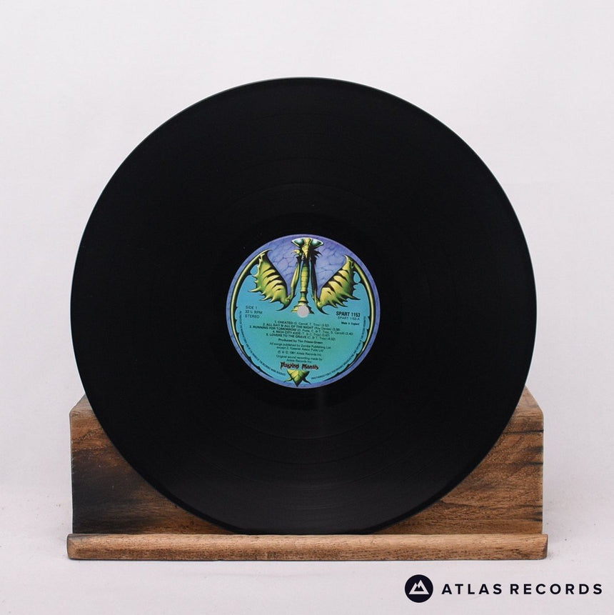 Praying Mantis - Time Tells No Lies - Insert A//2 B//2 LP Vinyl Record - EX/NM