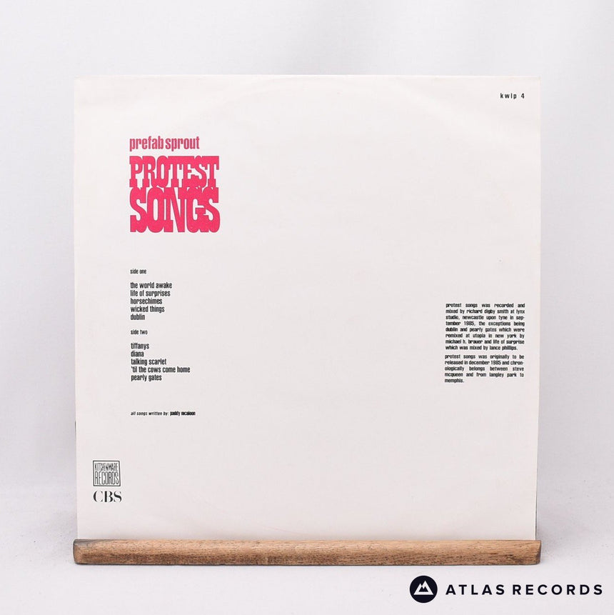 Prefab Sprout - Protest Songs - LP Vinyl Record - EX/EX