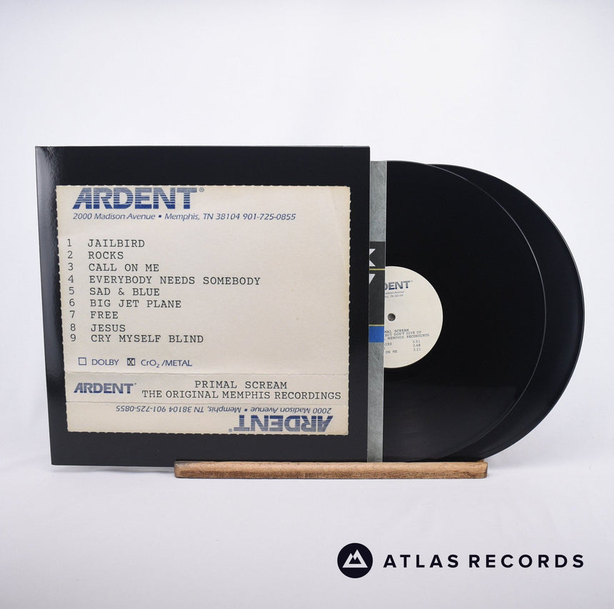 Primal Scream Give Out But Don't Give Up 2 x 12" Vinyl Record - Front Cover & Record