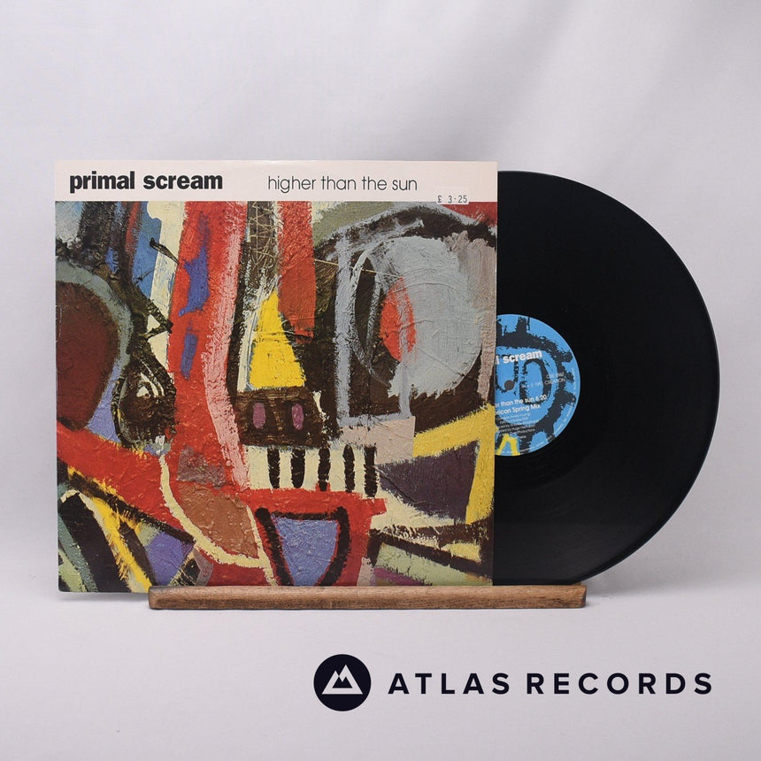 Primal Scream Higher Than The Sun 12" Vinyl Record - Front Cover & Record