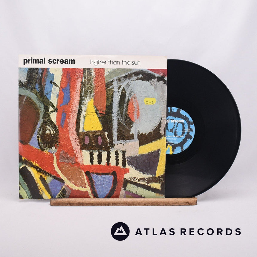 Primal Scream Higher Than The Sun 12" Vinyl Record - Front Cover & Record
