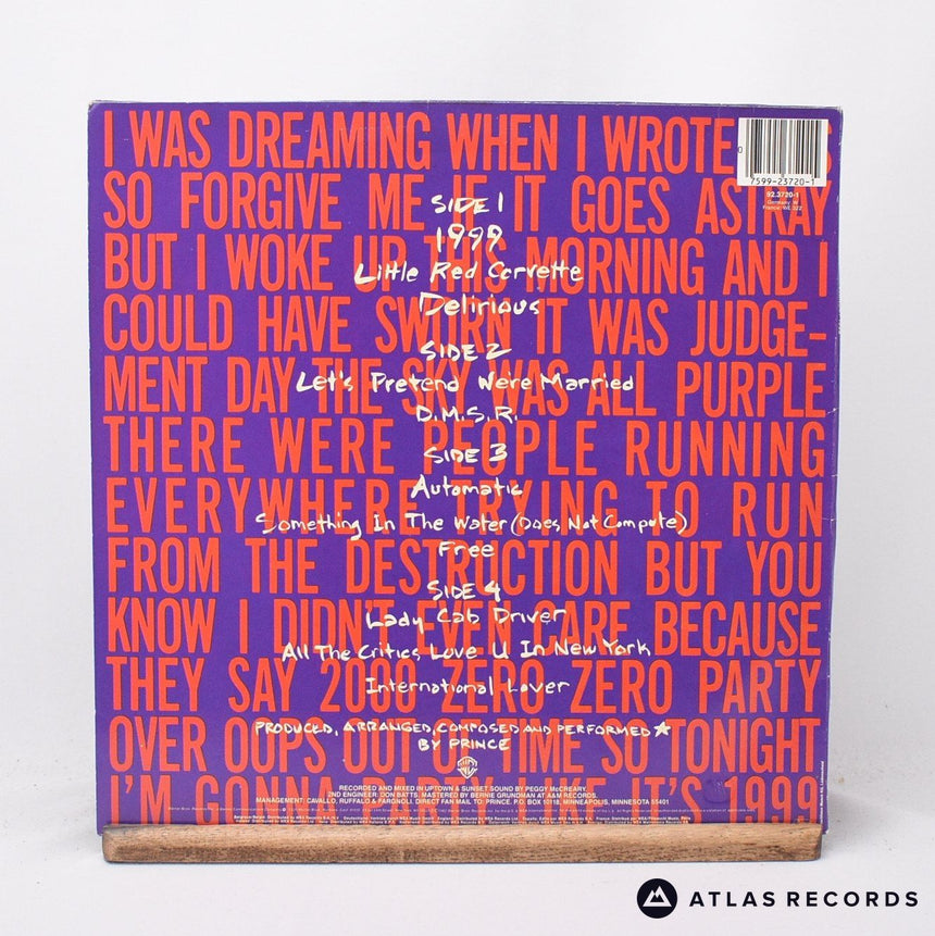 Prince - 1999 - Insert Reissue 2 x LP Vinyl Record - EX/EX