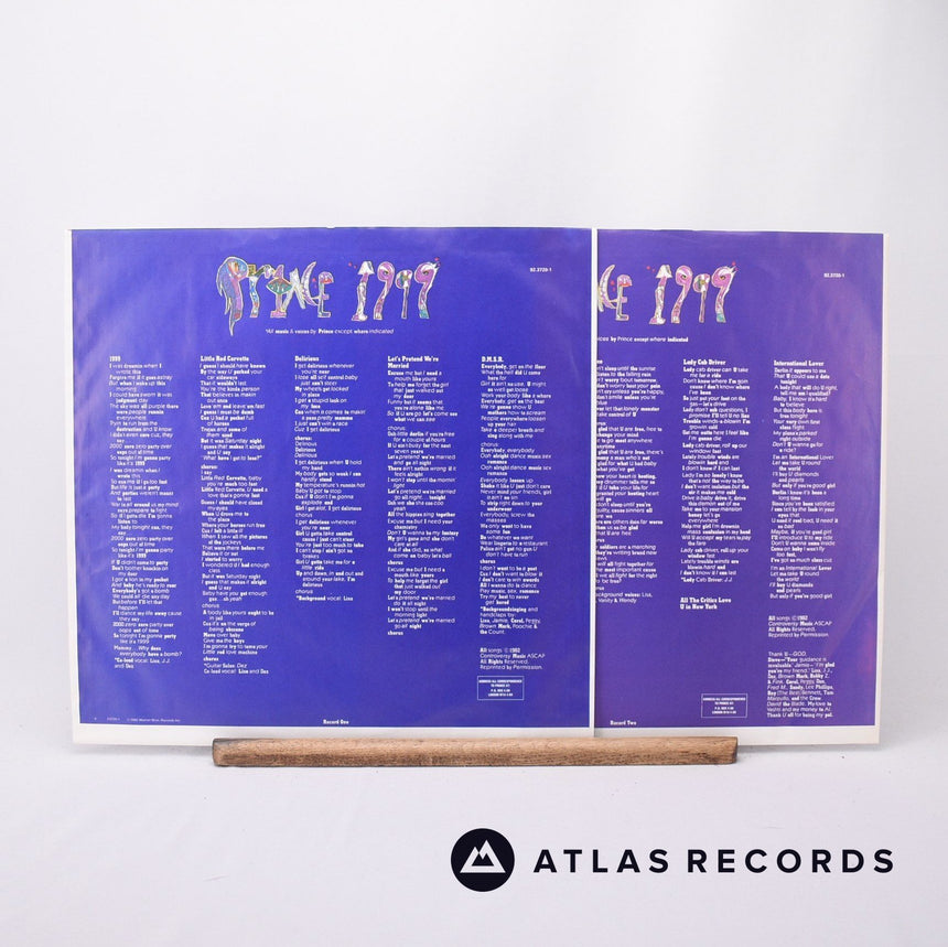 Prince - 1999 - Reissue Strawberry A B2 C D2 2 x LP Vinyl Record - NM/EX