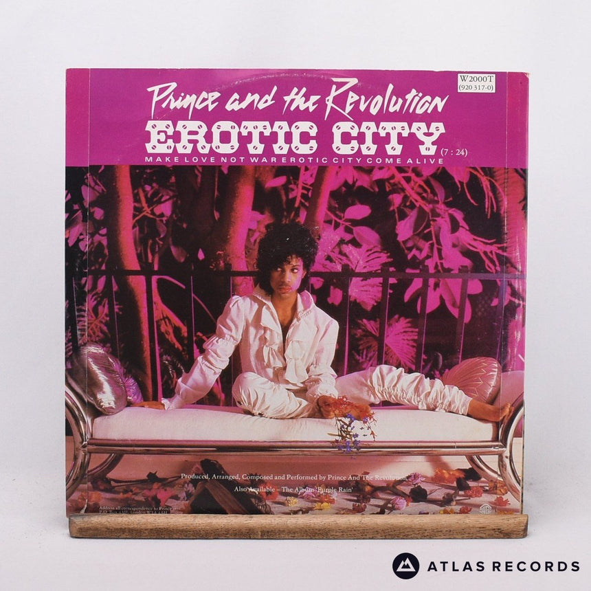 Prince And The Revolution - Let's Go Crazy - 12" Vinyl Record - VG+/EX
