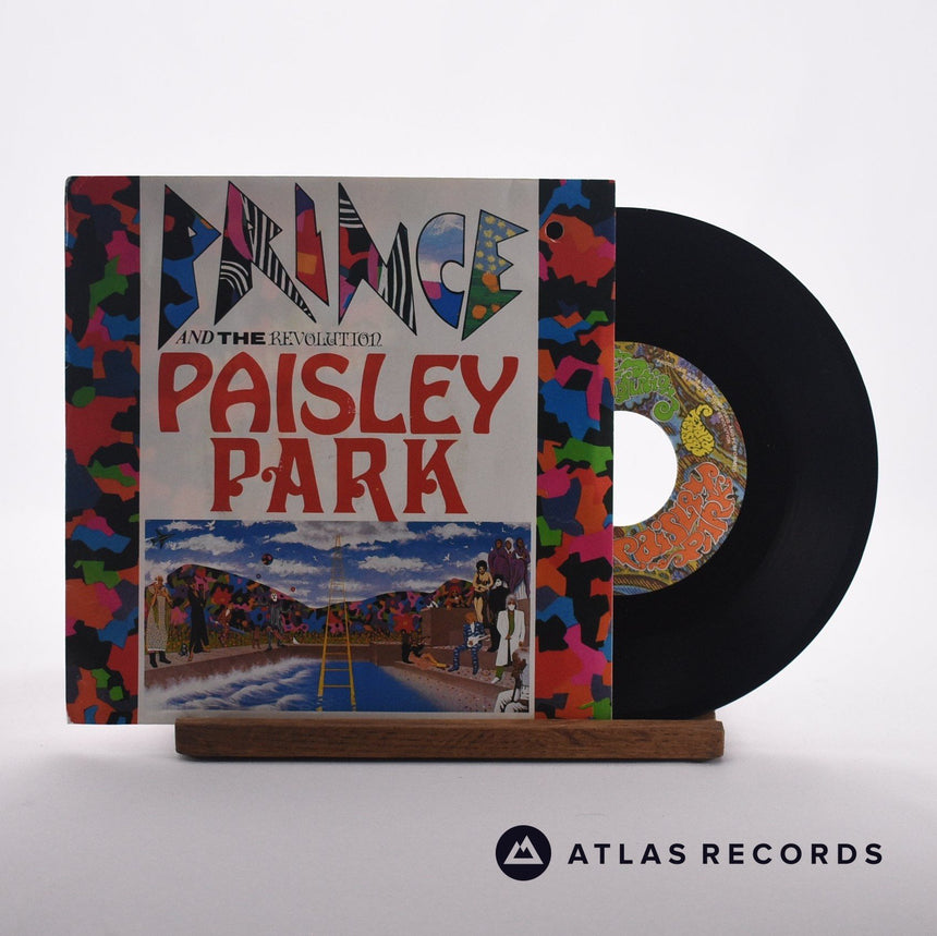 Prince And The Revolution Paisley Park 7" Vinyl Record - Front Cover & Record