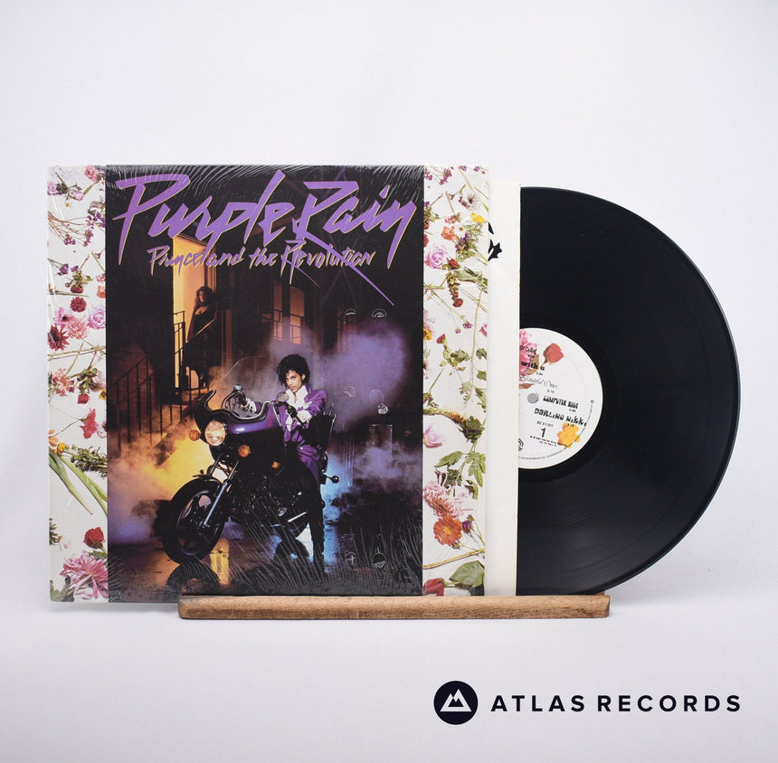 Prince And The Revolution Purple Rain LP Vinyl Record - Front Cover & Record