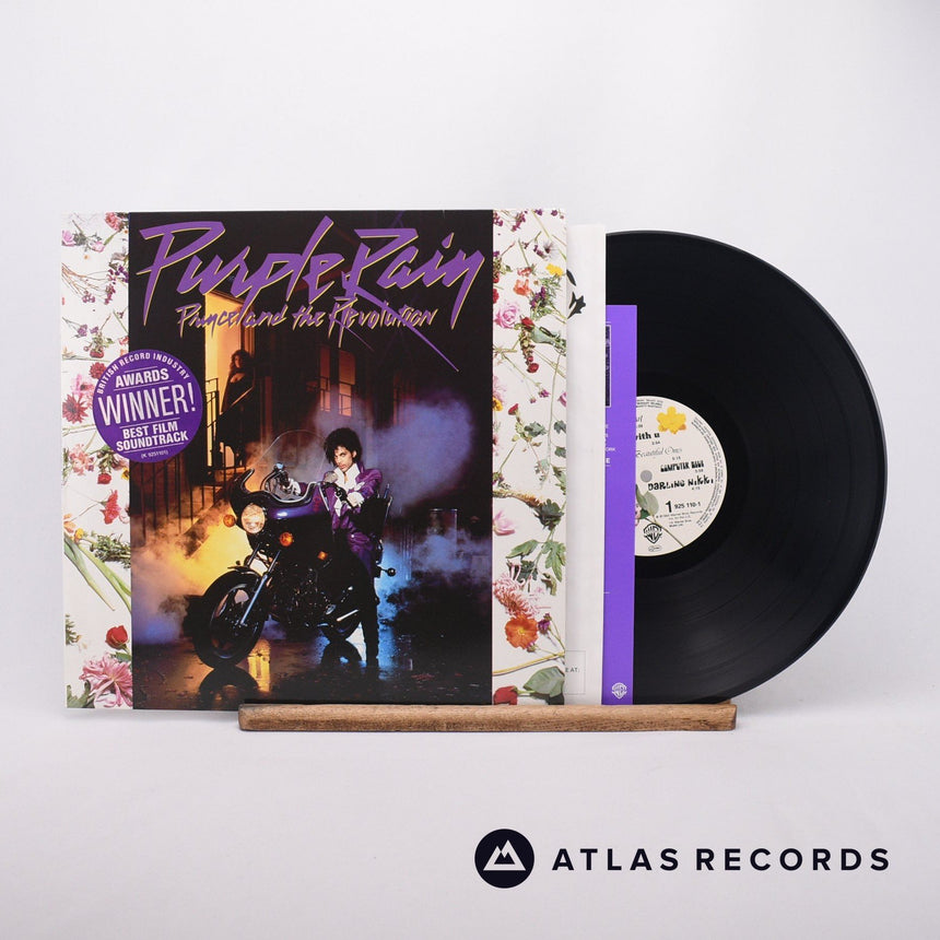 Prince And The Revolution Purple Rain LP Vinyl Record - Front Cover & Record