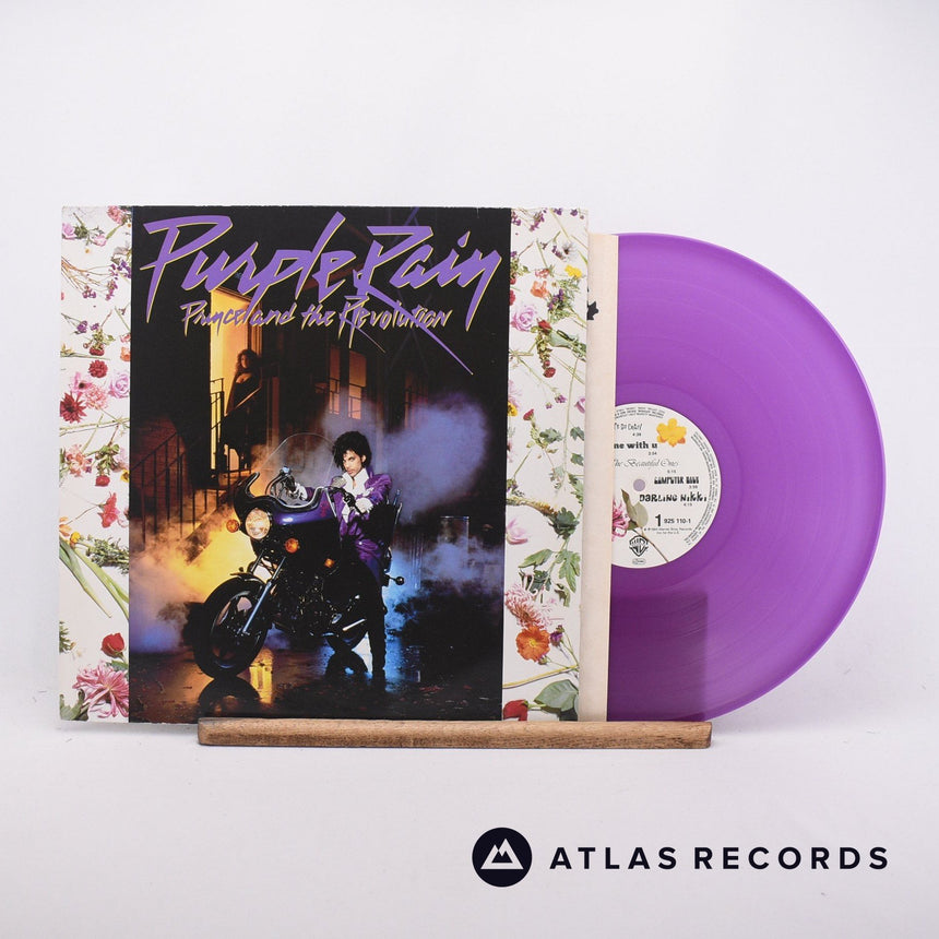 Prince And The Revolution Purple Rain LP Vinyl Record - Front Cover & Record