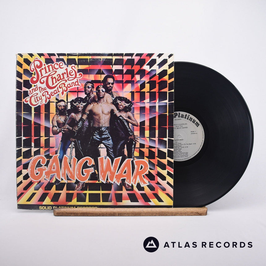 Prince Charles And The City Beat Band Gang War LP Vinyl Record - Front Cover & Record