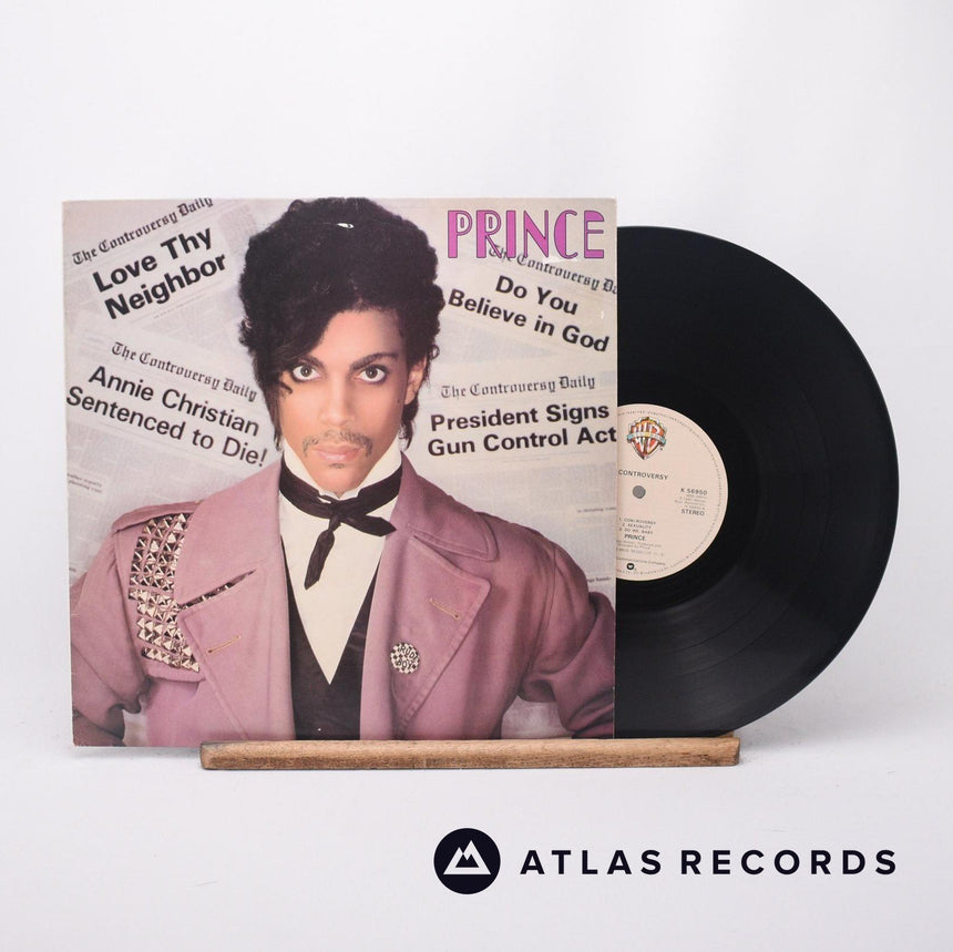 Prince Controversy LP Vinyl Record - Front Cover & Record