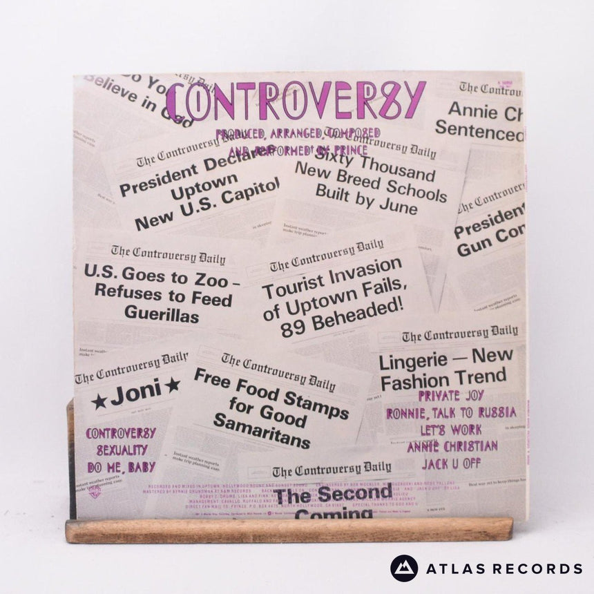 Prince - Controversy - Misprint LP Vinyl Record - VG+/VG+