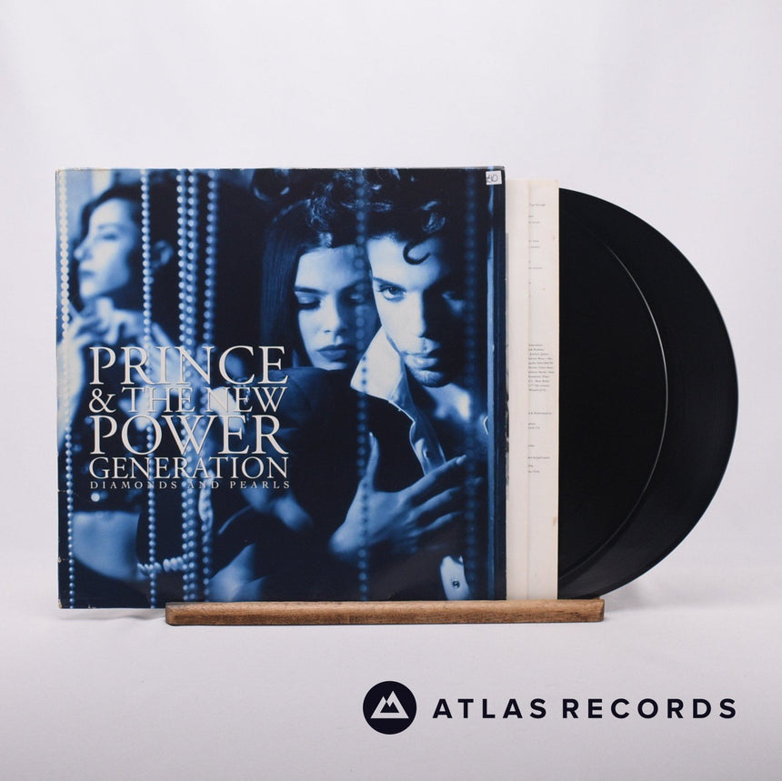 Prince Diamonds And Pearls Double LP Vinyl Record - Front Cover & Record