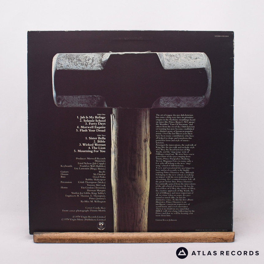 Prince Hammer - Bible - A1 B1 LP Vinyl Record - EX/VG+