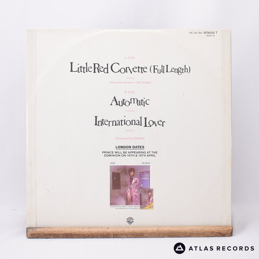 Prince - Little Red Corvette - 12" Vinyl Record - EX/VG+