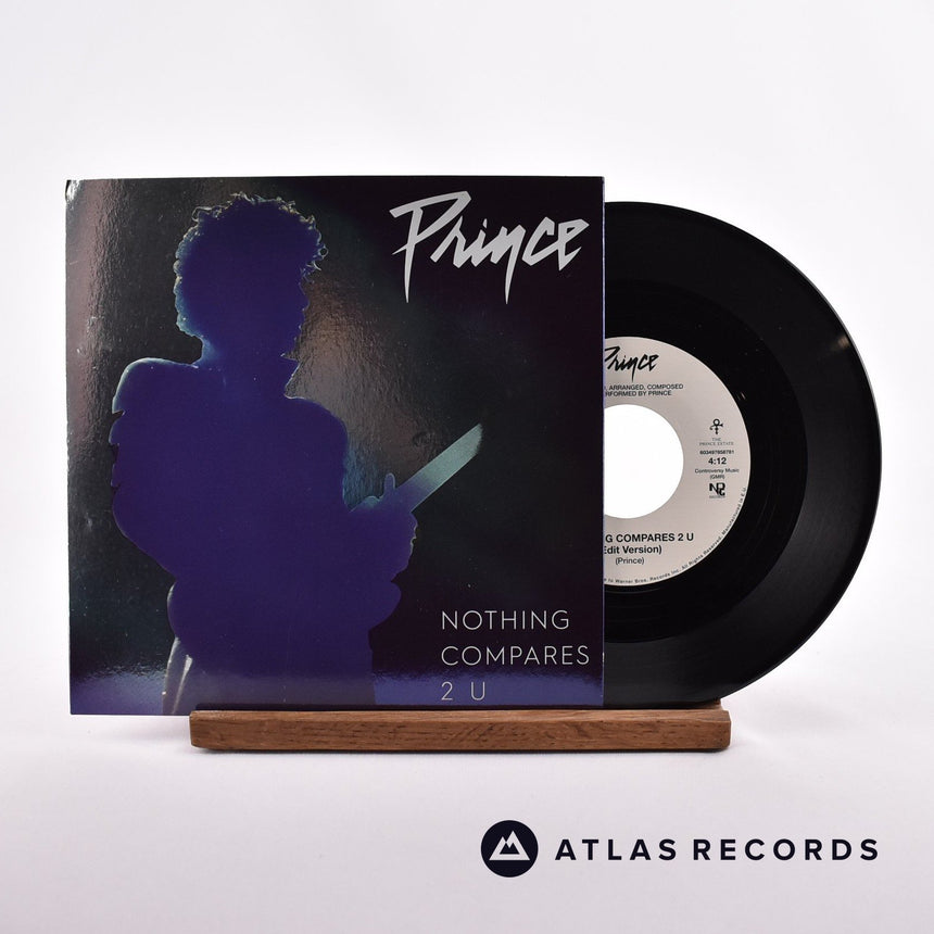 Prince Nothing Compares 2 U 7" Vinyl Record - Front Cover & Record