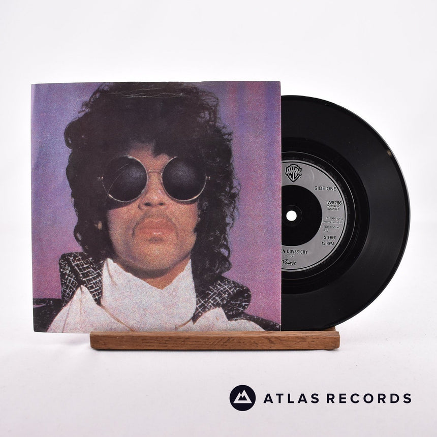 Prince When Doves Cry 7" Vinyl Record - Front Cover & Record