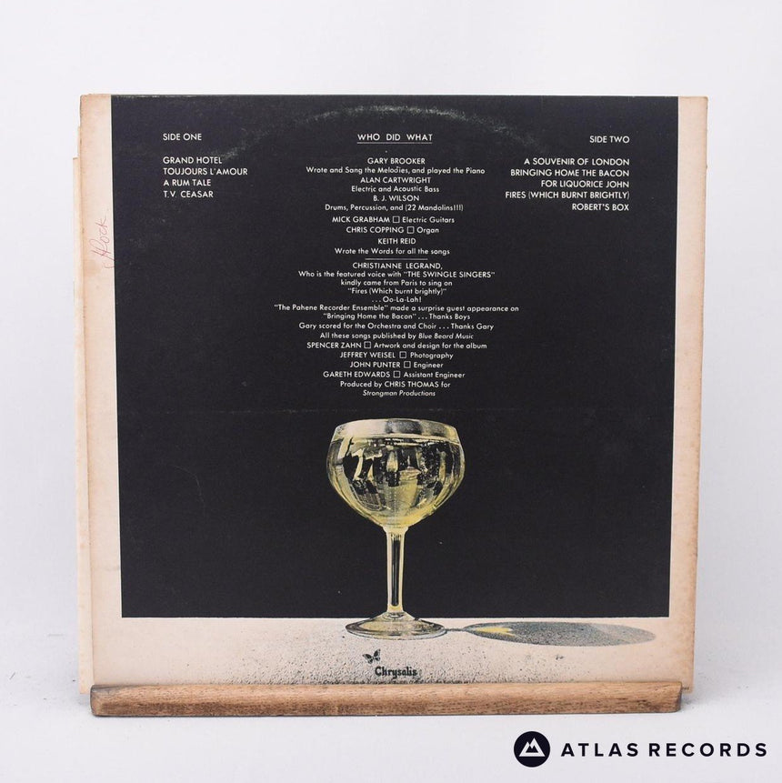 Procol Harum - Grand Hotel - Booklet Gatefold LP Vinyl Record - VG+/EX