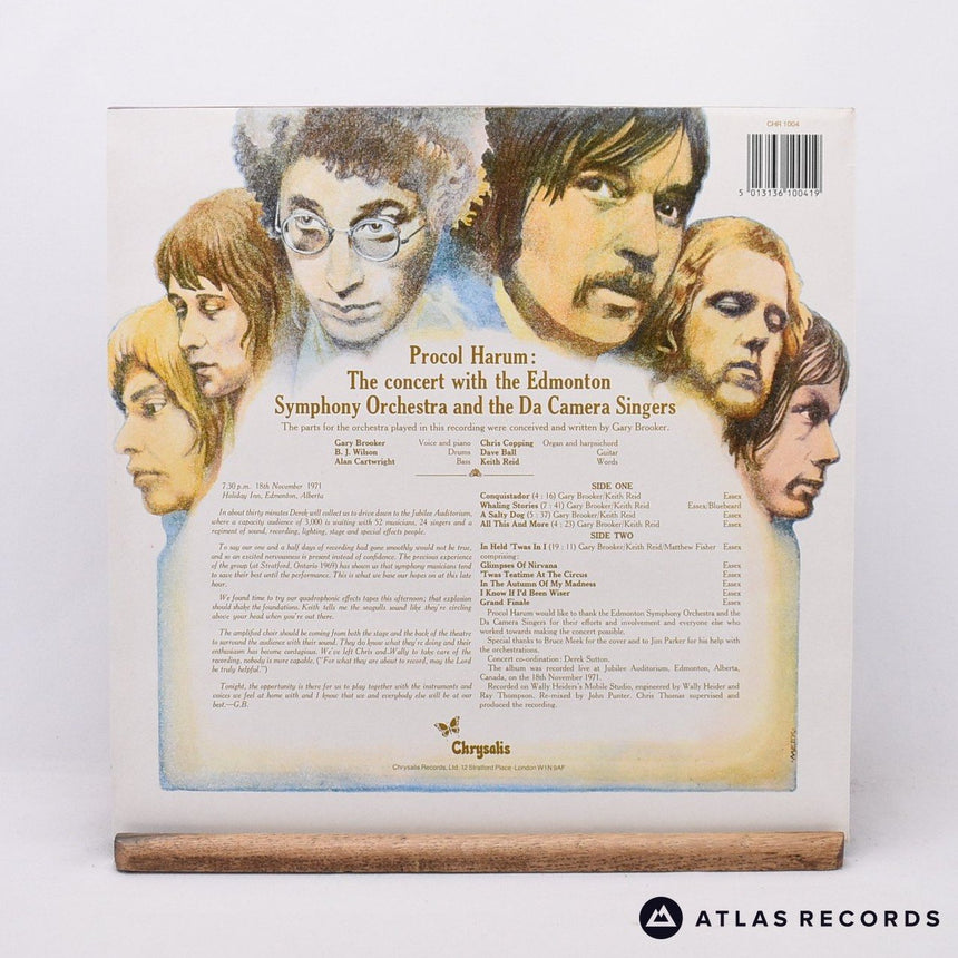 Procol Harum - Live - Porky Reissue A2 B2 LP Vinyl Record - EX/VG+
