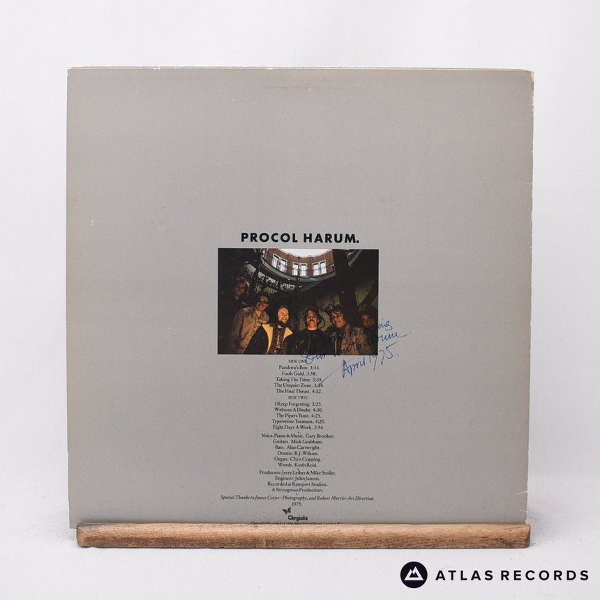 Procol Harum - Procol's Ninth - Lyric Sheet LP Vinyl Record - EX/EX