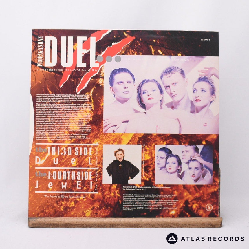Propaganda - Duel - A-2 B-2 12" Vinyl Record - EX/VG+
