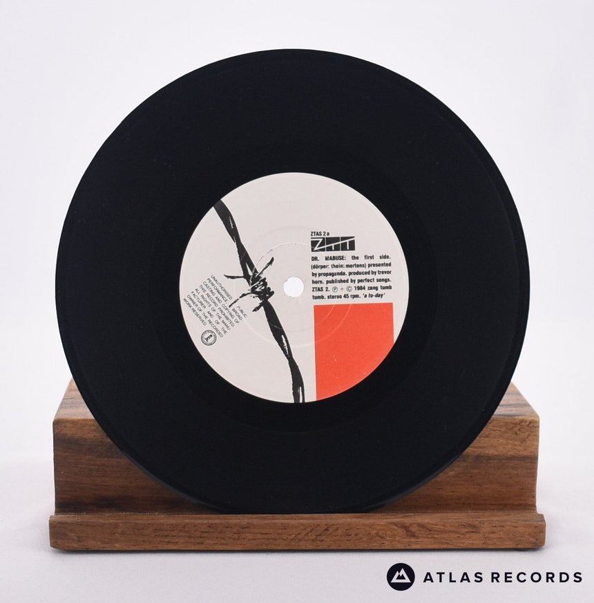 Propaganda - The Nine Lives Of Dr. Mabuse - 7" Vinyl Record - VG+/VG+