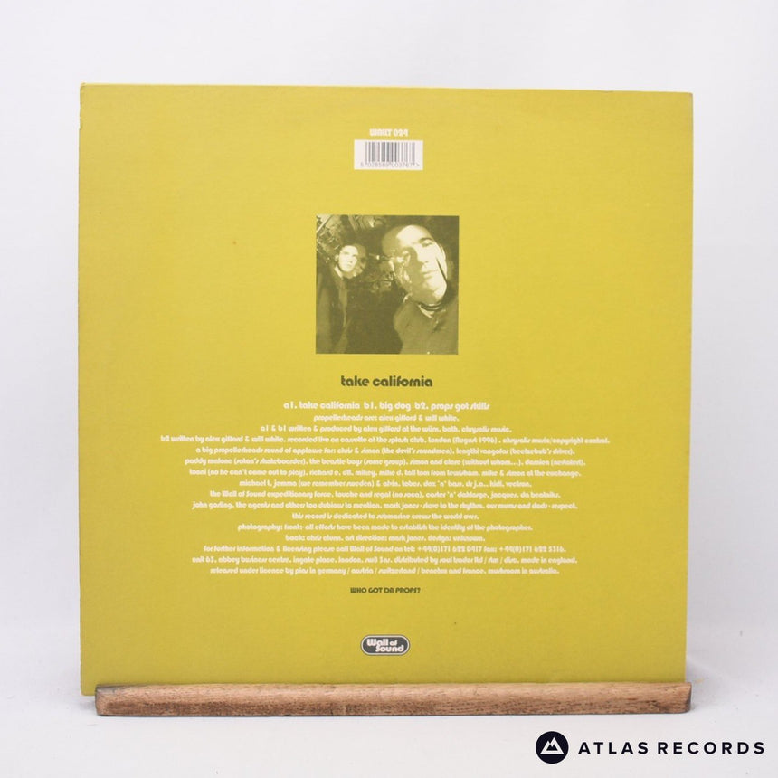 Propellerheads - Take California - A1 B1 12" Vinyl Record - EX/VG+