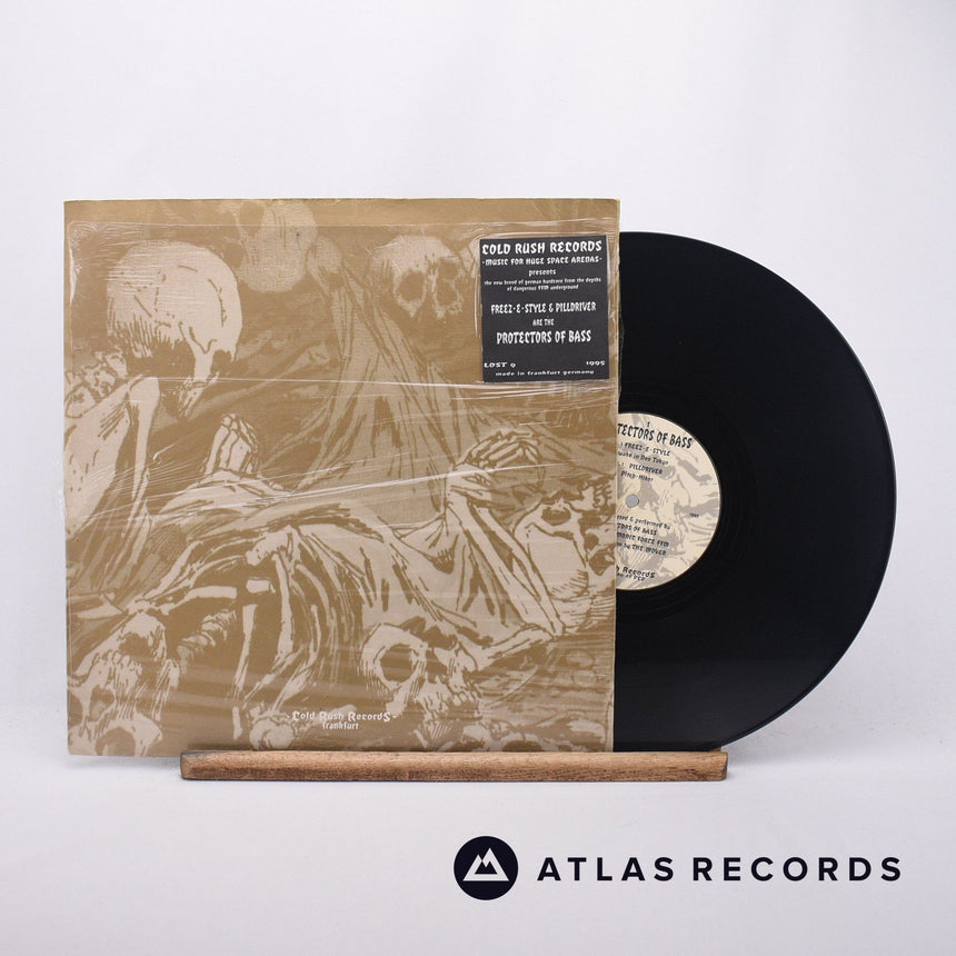 Protectors Of Bass Awake In Neo Tokyo 12" Vinyl Record - Front Cover & Record