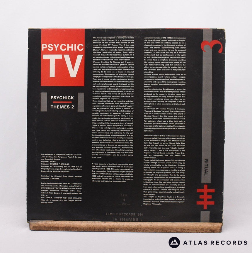 Psychic TV - Themes 2 - LP Vinyl Record - VG/VG