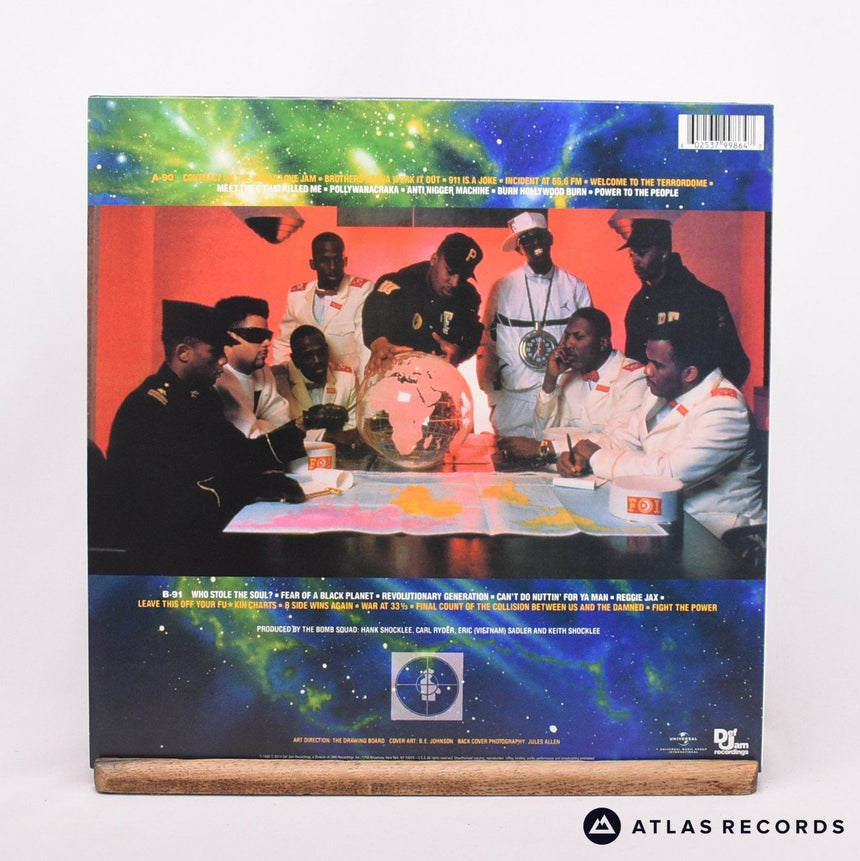 Public Enemy - Fear Of A Black Planet - 180G Reissue LP Vinyl Record - NM/NM