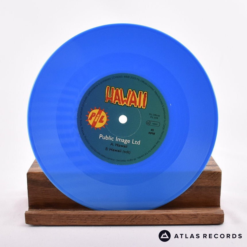 Public Image Limited - Hawaii - Blue Limited Edition 7" Vinyl Record - NM/NM